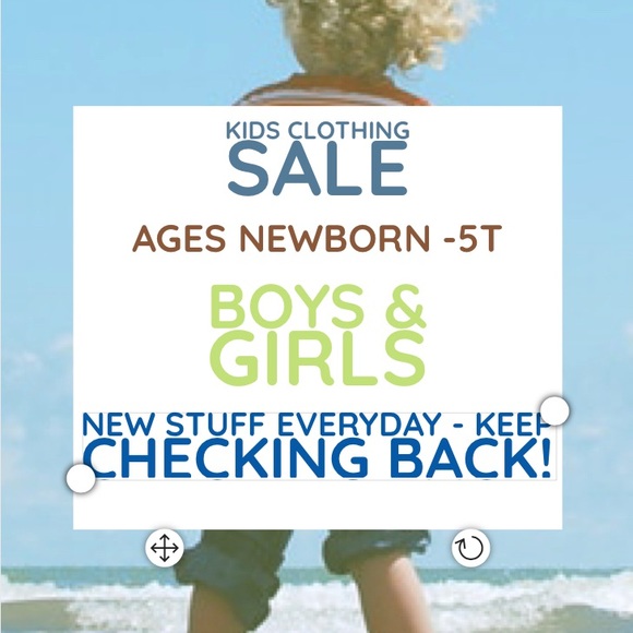 🐣Kids clothing sale🐣2 for 10 or 5 for 20🐣 - Picture 1 of 1